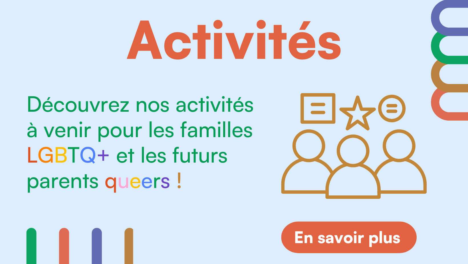 Programmation d'activités